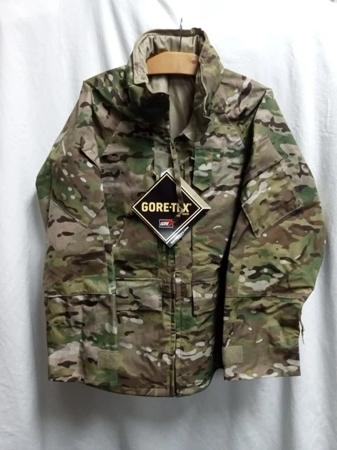 USGI APECS ECWS GoreTex OCP Multicam Cold Wet Weather Parka - Medium Short - NEW