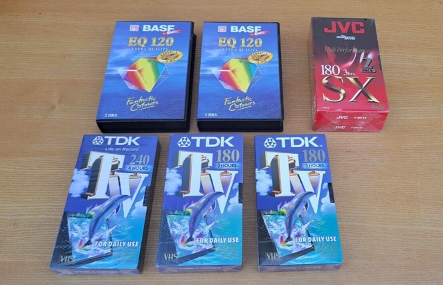 Lot De 3 Cassettes Audio TDK SA 60 – Neuves – Pour Magnéto