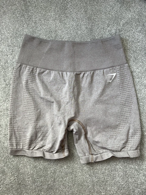 Pantaloncini da allenamento a vita alta Gymshark Vital senza cuciture 2.0 talpa taglia media