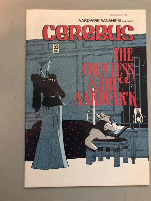 Cerebus the Aardvark #53 1st Cameo Appearance Wolveroach Dave Sim Key Issue