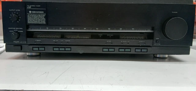 KENWOOD L-02T FM-ONLY Stereo Tuner Digital 7-gang Variable