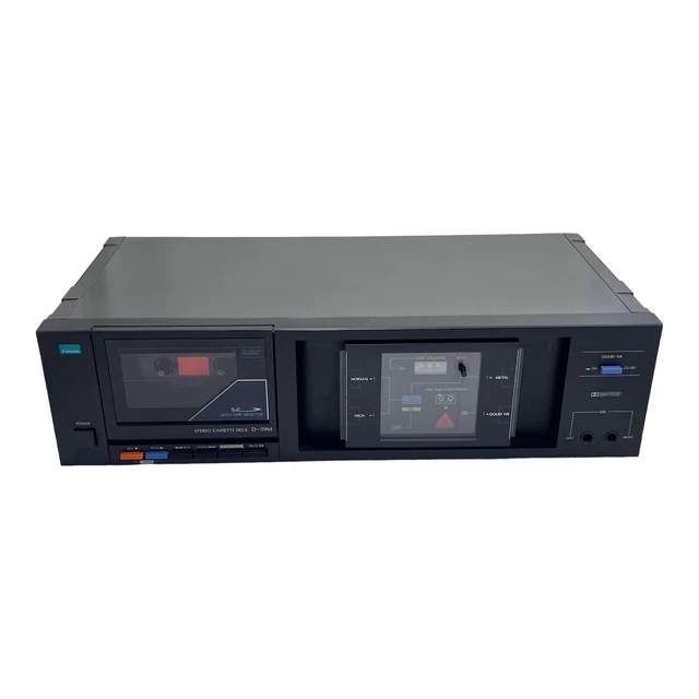 VINTAGE SANSUI D59M Stereo Cassette Tape Deck Parts or Repair 59.99