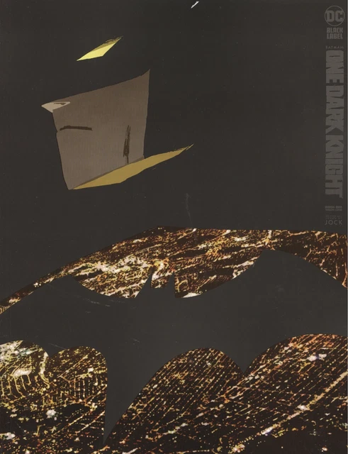 Batman One Dark Knight #1 Cover B Cliff Chiang Variant Vf/Nm Dc Hohc 2021