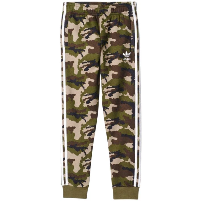 Adidas Ragazzi Mimetici Pantaloni Tuta Bambini Esercito Bosco 134