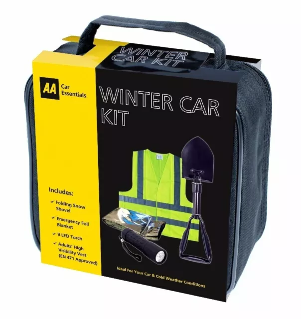 AA Winter Car Kit Driving Gift Pack with Snow Shovel ideal for emergencies