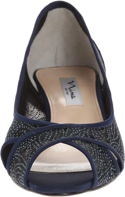 Nina Women's Rigby PM Dress Pump, New Navy, 6 M US 3