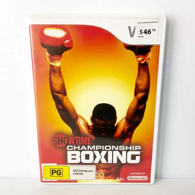 Showtime championship boxing wii discount