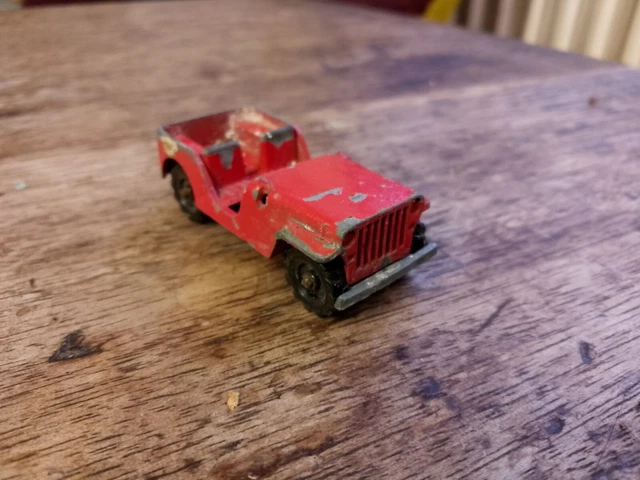 Jeep Majorette Rail Route Bleue – France 1/65 Années 70 Occasion