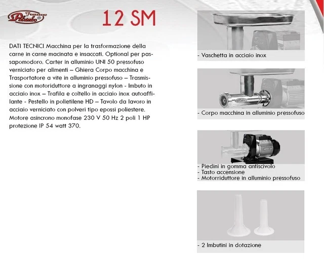 tritacarne elettrico - elettrodomestici cucina - Tritacarne elettrico