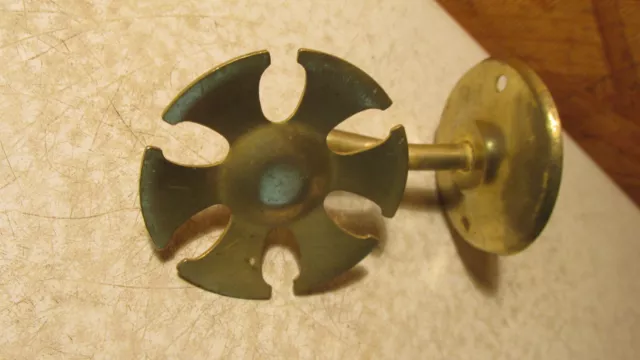 Antique Brass Toothbrush Holder