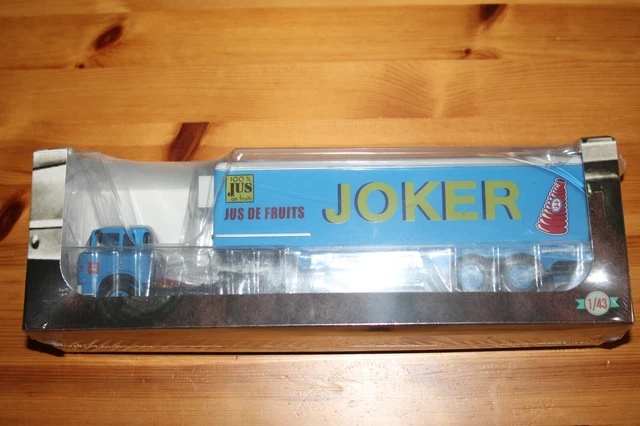 CAMION BERLIET TR12 JOKER PAS DE REMORQUE 1/43 COMME NEUF EN BOITE