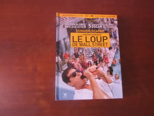 LE LOUP DE WALL STREET avec Leonardo DiCaprio - Edition Limitée Blu-Ray + DVD