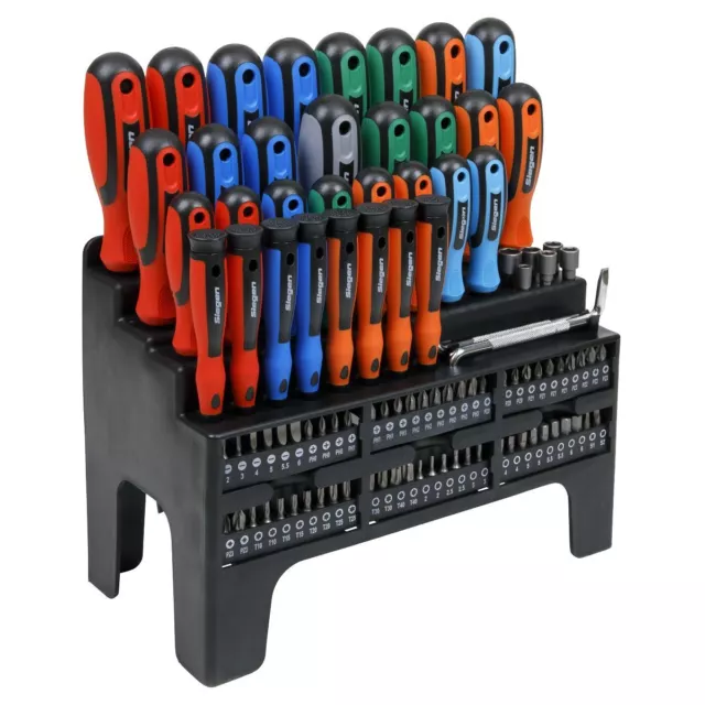 Sealey Screwdriver, Brocas & Tuerca Conductor Juego 100pc S01248