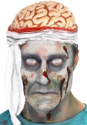 Halloween Costume Lattice Bandaged Cervello Copricapo Piccolo 54-56cm da Smiffys
