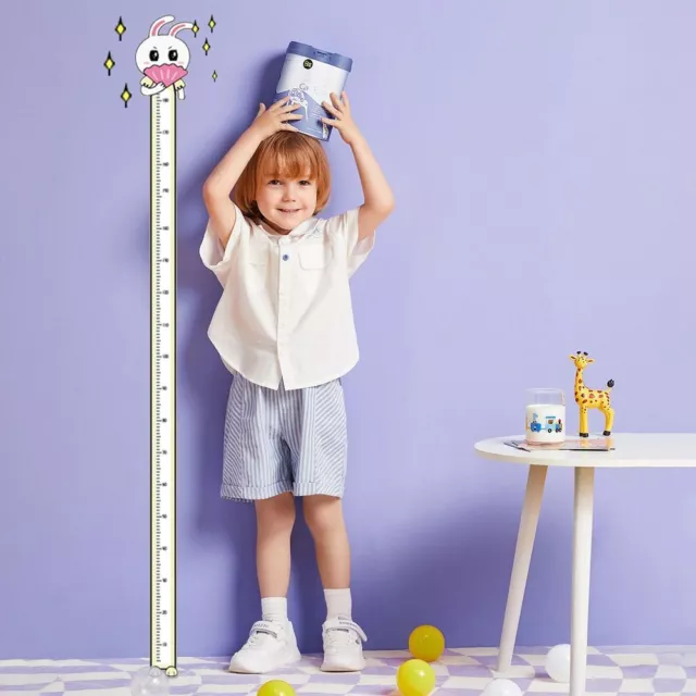 Room Decoration Growth Chart Wall Sticker Cartoon Height Chart  Home