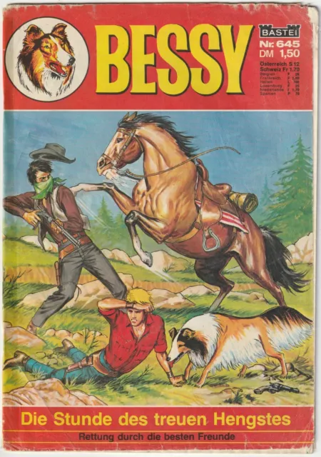 BESSY #645 The Hour of the Faithful Stallion, Bastion COMICHEFT Z2-/3 *Western