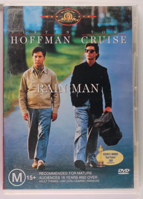 RAIN MAN (DVD, 1988) Very Good Condition Region 4 $5.95 - PicClick AU