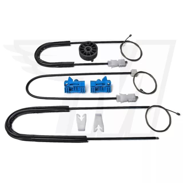 1x Kit Elevalunas Juego de Reparación Renault Velsatis Delantero Izquierdo