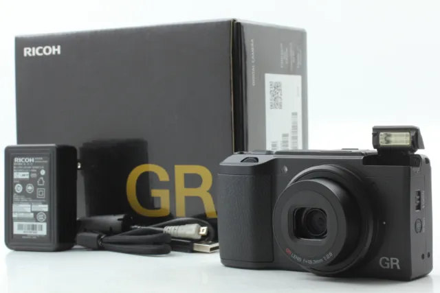 [Top MINT in Box, Strap] Ricoh GR II 16.2 MP Digital Compact Camera From JAPAN