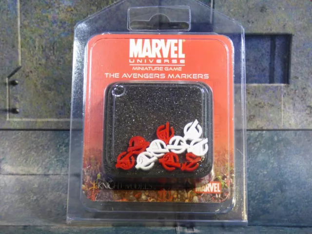 Knight Models Marvel Miniatures Game Markers Avengers out of production (BR460)