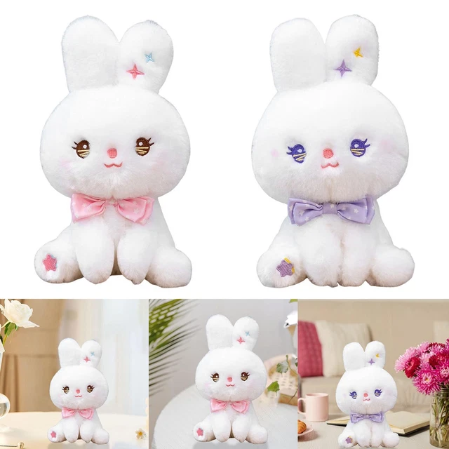 Coussin en peluche de lapin farci mignon de 22 cm pour les cadeaux