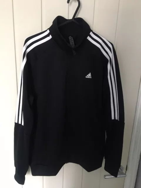 ragazzi adidas tuta completa jogger giacca t-shirt età 14-15 anni grande con