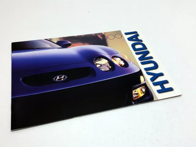 2000 Hyundai Sonata Elantra Tiburon Accent Full Line Brochure