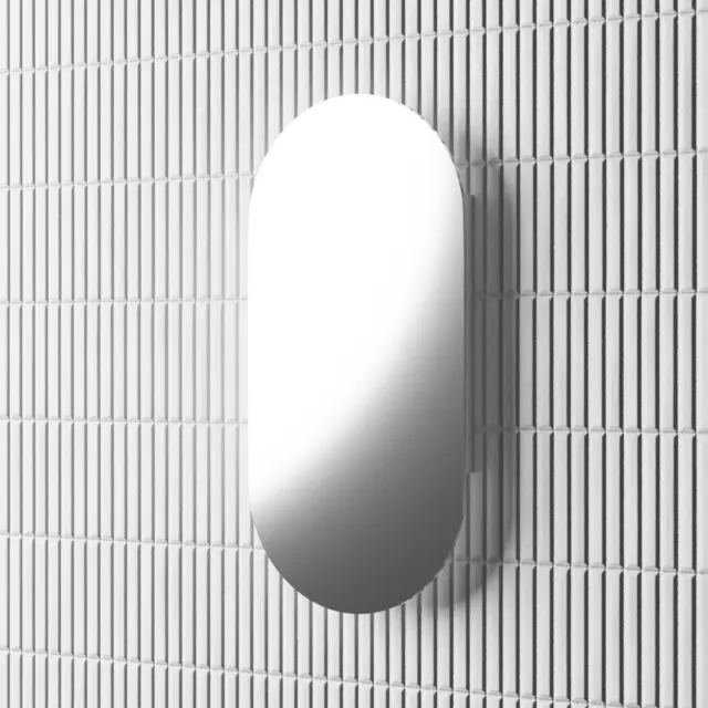 Oval Shaving Cabinet Mirror | 900mm x 450mm x 148mm | The Pill