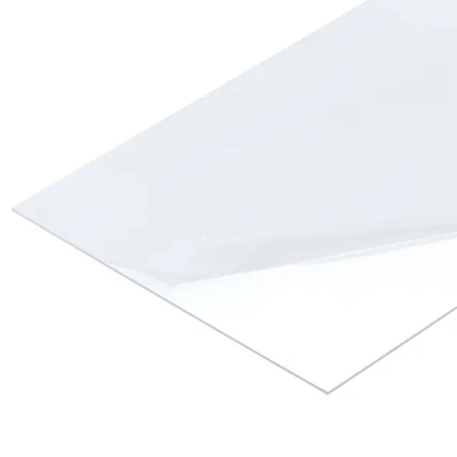 5pcs Clear Plastic Sheet 4x6'' for Picture Frame, Crafts 0.02'' Thick