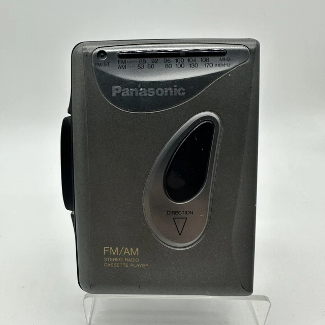 PANASONIC RQV60 PORTABLE Cassette Player FM/AM Radio Walkman TESTED
