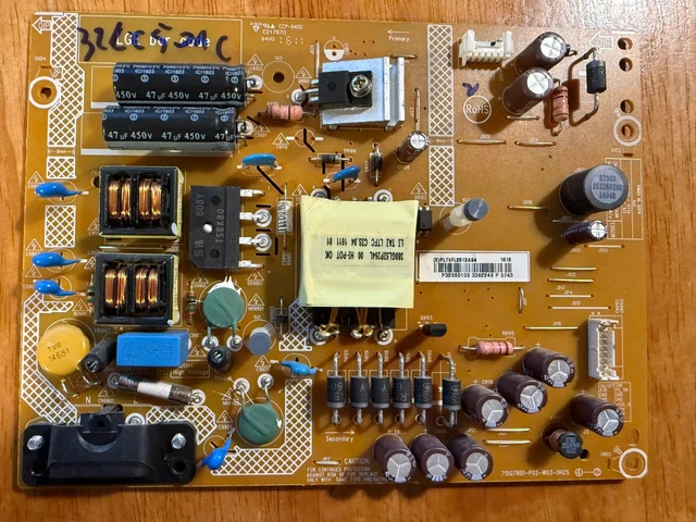 Fuente de Alimentacion Tv LG 32LK500BPLA 715G7801 P01 W15 0H2S Ref3101