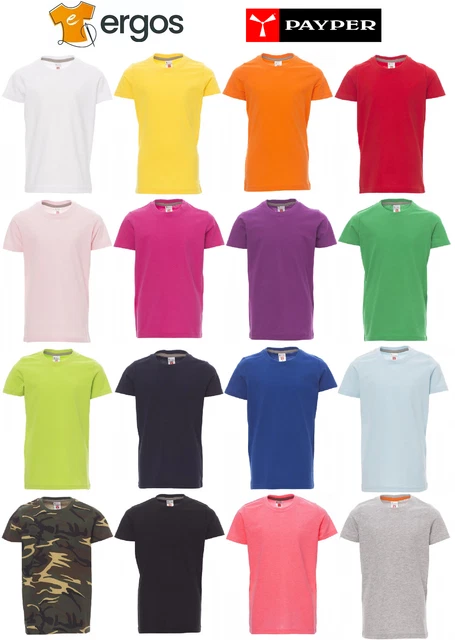 T SHIRT DA Bambina A Maniche Corte Cotone Nera 12 Anni Maglia Maglietta Ragazza EUR 4,95 - IT - 4