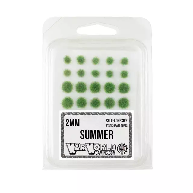 WWS Summer Variation Tufts | CHOOSE SIZE | Model Scenery Material