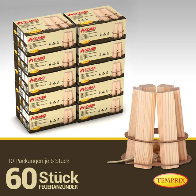 Encendedor de chimenea y horno Temprix | Encendedor para parrilla | Encendedor de chimenea Scandi -