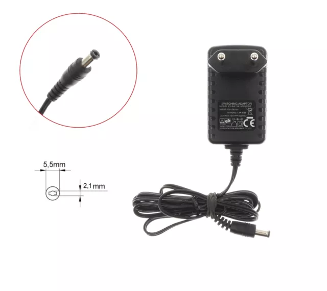 Z3806 Cargador ADAPTADOR DE CONMUTACIÓN 10V 5A 50W FJ-SW1161000500DE 5.5x2.2