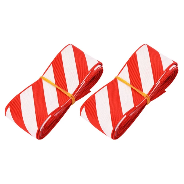2 Walzen von Weihnachtsbändern, die Bänder DIY Craft Functional Festival-Ribbon