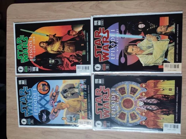 Star Wars Episode 1 One Shots Dark Horse Comics All Four