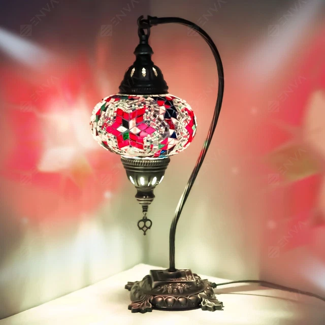 DEMMEX Lampada Mosaico Turca: Un Sogno Di Luce Bohemien Fatto A Mano!