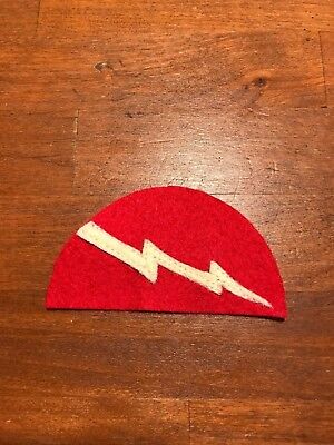 WWI US Army 78th Division Lightning patch wool felt AEF