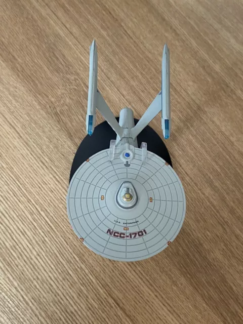 eaglemoss STAR TREK STAR SHIPS COLLECTION ISSUE 2 USS ENTERPRISE NCC 1701 Boxed