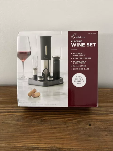 Rabbit electric clearance wine set