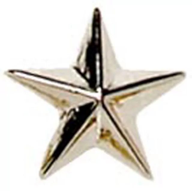 Schools Badge, Raised Silver Star School Awards Badge Size 12mm In 3 Colours (GW