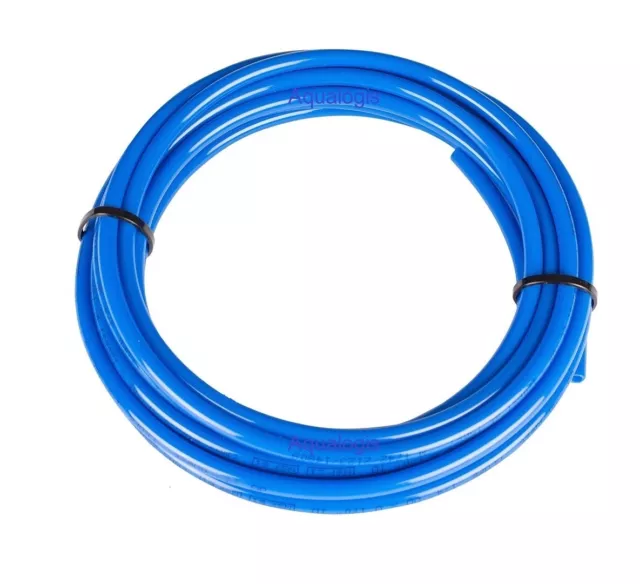 John Guest 1/4" Tube BLUE For Fridge filter, Reverse Osmosis, 10m