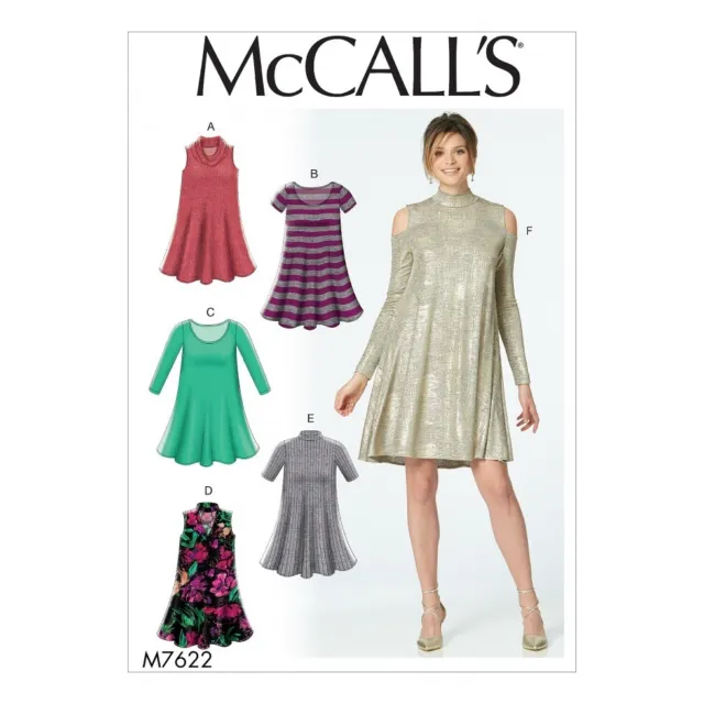 McCalls Sewing Pattern 7622 Women ZZ (LRG-XLG-XXL)