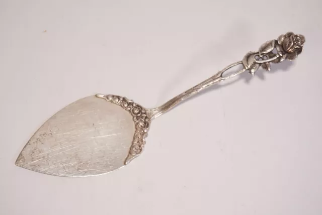 Antico 800 Vero Argento Hildesheim Rosa Paletta per Dolci Circa 19,2 CM