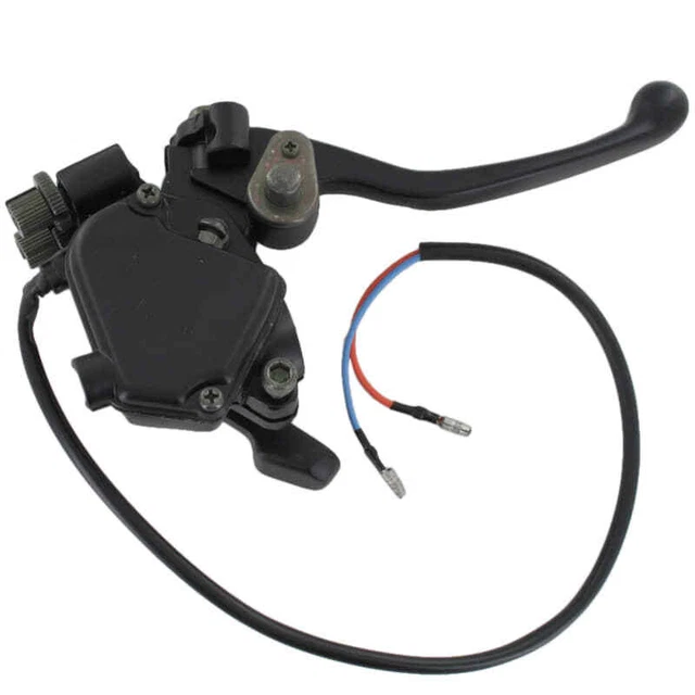 Leviers De Frein Moto Shanrya Pour MBK 1997-2006 – CNC Aluminium, Noir, 2 Pièces, Remplacement Direct