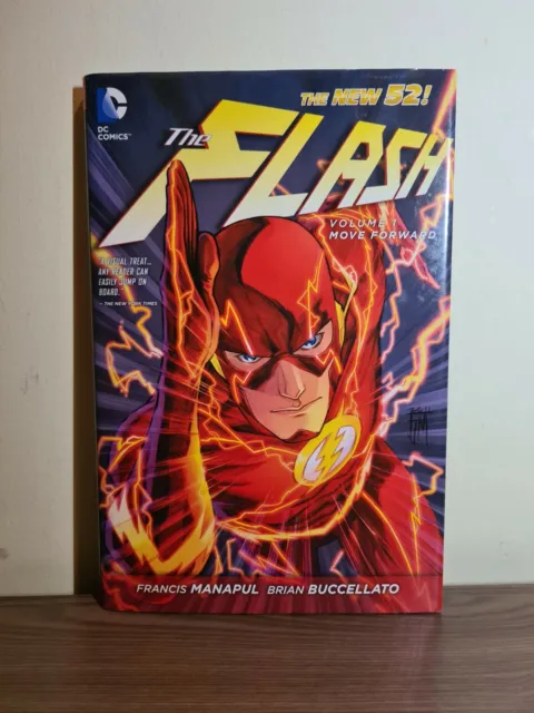 The Flash Comic Book - Volume 1 Move Forward - The New 52 HARDCOVER