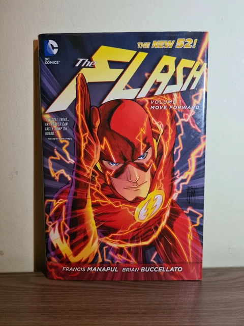 The Flash Comic Book - Volume 1 Move Forward - The New 52 HARDCOVER