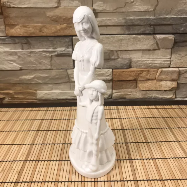 Spode Bone China ""Mutter und Kind"" Figur von Pauline Shone, 10 3/8"" groß 2