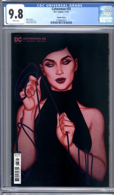 Catwoman #35  Jenny Frison Variant    1st Print  CGC 9.8